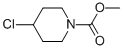 1-Piperidinecarboxylic  acid,  4-chloro-,  methyl  ester Struktur