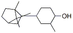 4-isobornyl-2-methylcyclohexan-1-ol Struktur