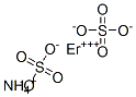 ammonium erbium(3+) disulphate Struktur