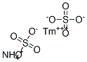 ammonium thulium(3+) disulphate Struktur