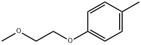 Benzene, 1-(2-methoxyethoxy)-4-methyl- Struktur