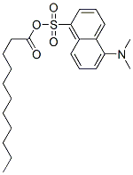 (5-dimethylaminonaphthalen-1-yl)sulfonyl undecanoate Struktur