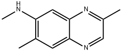 6-Quinoxalinamine,N,3,7-trimethyl-(9CI) Struktur