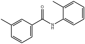 BENZAMIDE, 3-METHYL-N-(2-METHYLPHENYL)- Struktur