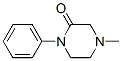 Piperazinone, 4-methyl-1-phenyl- (9CI) Struktur