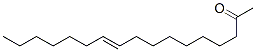 10-heptadecen-2-one Struktur