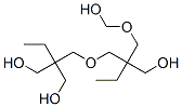 2-ethyl-2-[[2-[(hydroxymethoxy)methyl]-2-(hydroxymethyl)butoxy]methyl]propane-1,3-diol Struktur