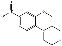 4-(2-methoxy-4-nitrophenyl)morpholine Struktur