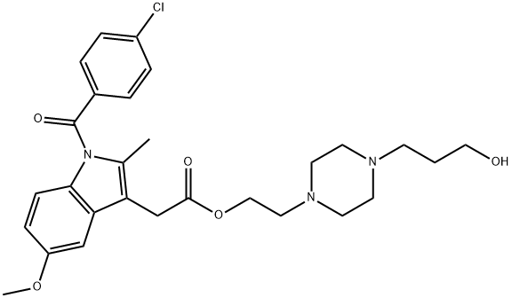 desproglumideproglumetacin Struktur