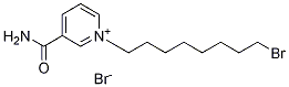 1-(8-bromooctyl)-3-carbamoylpyridinium bromide Struktur