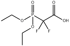 (DIETHOXYPHOSPHORYL)DIFLUOROACETIC ACID Struktur