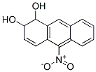 3,4-dihydroxy-9-nitro-3,4-dihydroanthracene Struktur