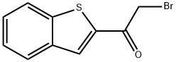 1-(1-BENZOTHIOPHEN-2-YL)-2-BROMO-1-ETHANONE Struktur