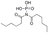 dicaproylphosphatidic acid Struktur