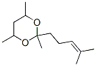 2,4,6-TRIMETHYL-2-(4-METHYL-3-PENTENYL)-1,3-DIOXANE Struktur