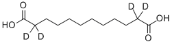 1,12-DODECANEDIOIC-2,2,11,11-D4 ACID, 97543-02-7, 結(jié)構(gòu)式