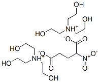 bis[tris(2-hydroxyethyl)ammonium] nitroglutarate  Struktur