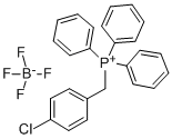 4-CHLOROBENZYLTRIPHENYLPHOSPHONIUM TETRAFLUOROBORATE, 98 Struktur