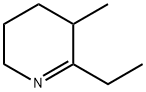 Pyridine, 2-ethyl-3,4,5,6-tetrahydro-3-methyl- (9CI) Struktur