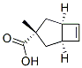 Bicyclo[3.2.0]hept-6-ene-3-carboxylic acid, 3-methyl-, (1alpha,3alpha,5alpha)- (9CI) Struktur