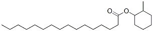 2-methylcyclohexyl palmitate Struktur