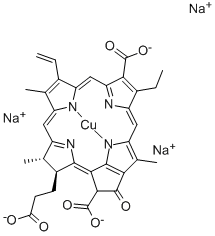 CHLOROPHYLLIN Struktur