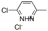 3-chloro-6-methylpyridazinium chloride  Struktur