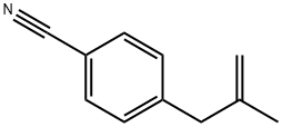 3-(4-CYANOPHENYL)-2-METHYL-1-PROPENE Struktur