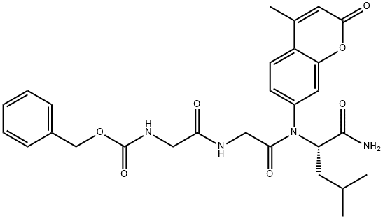 Z-GLY-GLY-LEU-AMC 結(jié)構(gòu)式