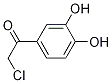 2-CHLORO-3',4'-DIHYDROXYACETOPHENONE Struktur