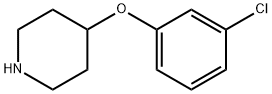 4-(3-CHLOROPHENOXY)PIPERIDINE Struktur