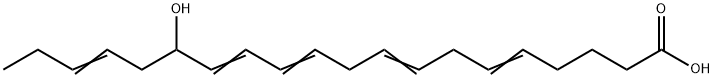 15-hydroxy-5,8,11,13,17-eicosapentaenoic acid Struktur