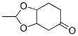 1,3-Benzodioxol-5(4H)-one,  tetrahydro-2-methyl- Struktur