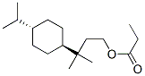 trans-4-(isopropyl)-alpha,gamma,gamma-trimethylcyclohexylpropyl acetate Struktur