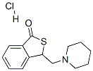 9-(1-piperidylmethyl)-8-thiabicyclo[4.3.0]nona-1,3,5-trien-7-one hydrochloride Struktur