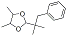 2-(1,1-dimethyl-2-phenylethyl)-4,5-dimethyl-1,3-dioxolane Struktur