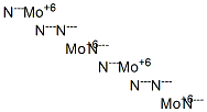 tetramolybdenum nitride Struktur