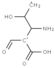 1,4-Butanediyl,  2-amino-1-carboxy-1-formyl-3-hydroxy-  (9CI) Struktur