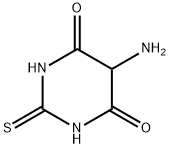 5-氨基-2-硫氧基二氫嘧啶-4,6(1H,5H)-二酮 結(jié)構(gòu)式