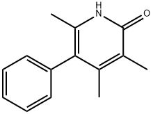 2-Hydroxy-3,4,6-trimethyl-5-phenylpyridine Struktur