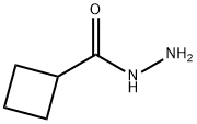 Cyclobutanecarboxylic acid, hydrazide (6CI, 9CI) Struktur