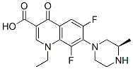 (R)-Lomefloxacin Struktur