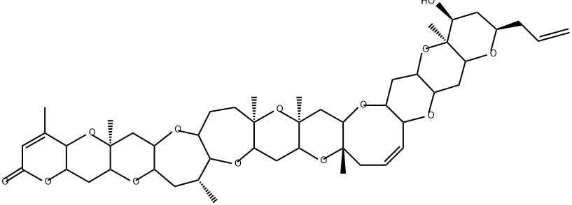 BREVETOXIN PBTX-1 Struktur