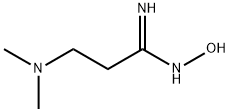 3-DIMETHYLAMINO-N-HYDROXY-PROPIONAMIDINE Struktur