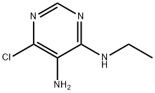 6-chloro-N4-ethylpyrimidine-4,5-diamine Struktur