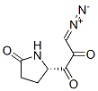 pyroglutamyl diazomethyl ketone Struktur