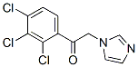 Ethanone,  2-(1H-imidazol-1-yl)-1-(2,3,4-trichlorophenyl)- Struktur