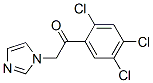 Ethanone,  2-(1H-imidazol-1-yl)-1-(2,4,5-trichlorophenyl)- Struktur