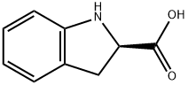 (R)-(+)-Indoline-2-carboxylic acid Structure