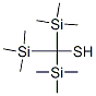 Methanethiol,tris(trimethylsilyl)- Struktur